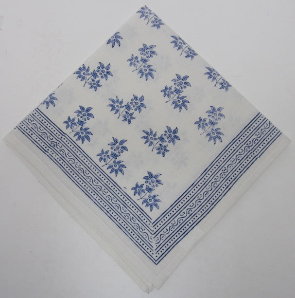 Jasmine Blue Set of six Napkins