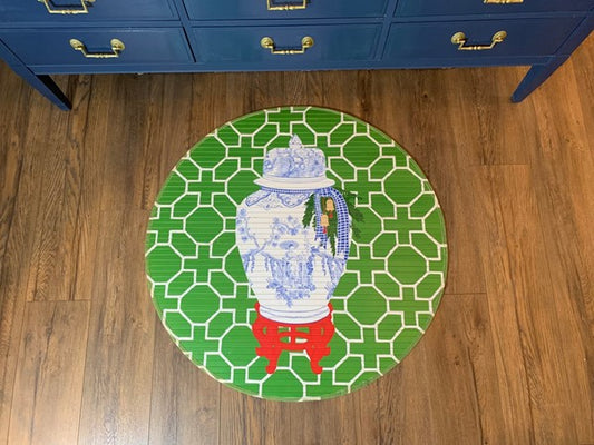 Round Ginger Jar Mat
