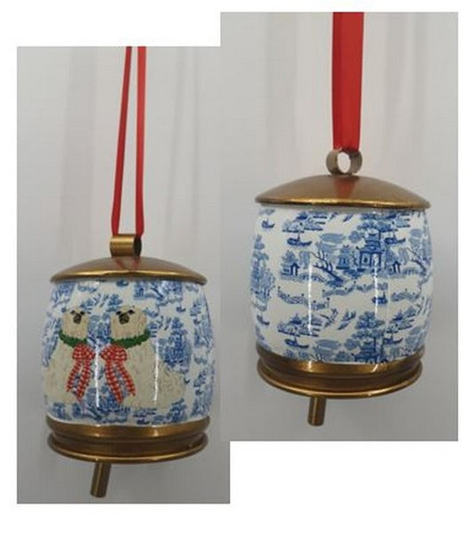 Chinoiserie Bell Ornaments
